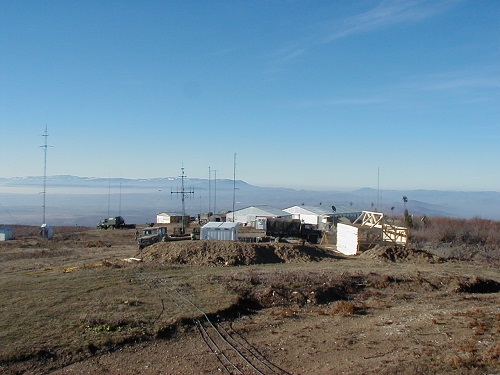 site d'interception au Kosovo (54° RT)